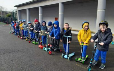 Scooter Workshop as part of Scoot to School week