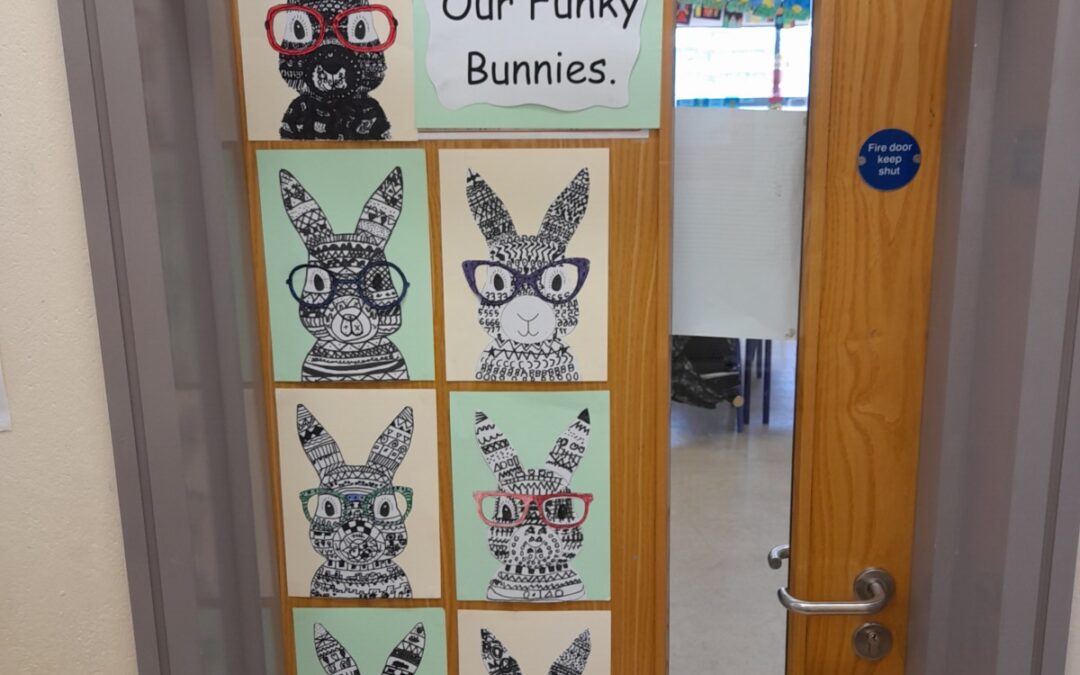Easter Art in Second Class