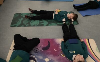 Wellness Week- Yoga in Junior infants and Sonas