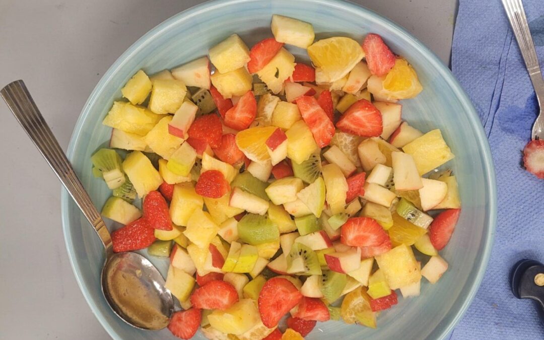 Incredible Edibles – Task 4- Making Fruit salad & soup