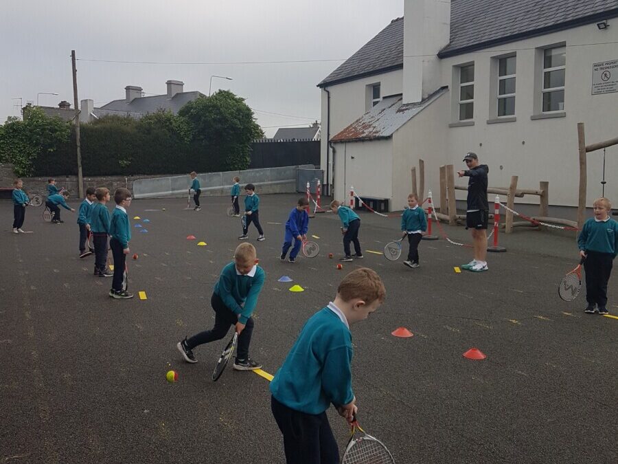Tennis in Senior infants