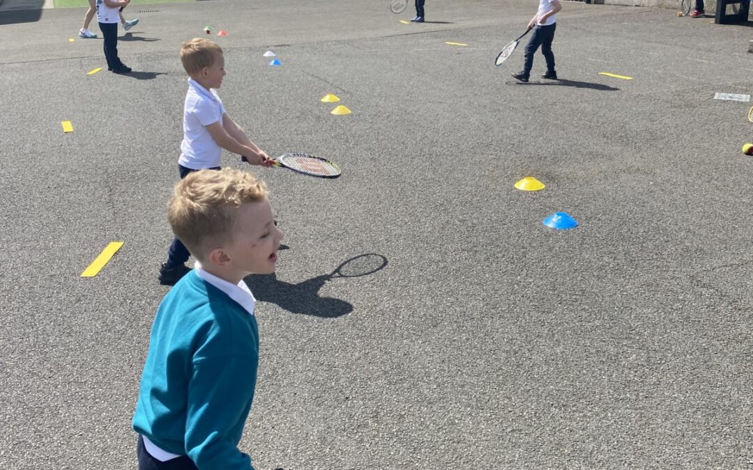 Tennis in Junior Infants