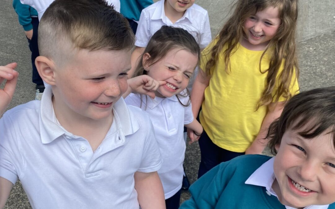 Junior infants visit Castle Gardens