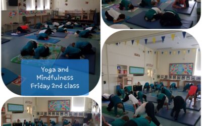 Yoga and Mindfulness in 2nd class