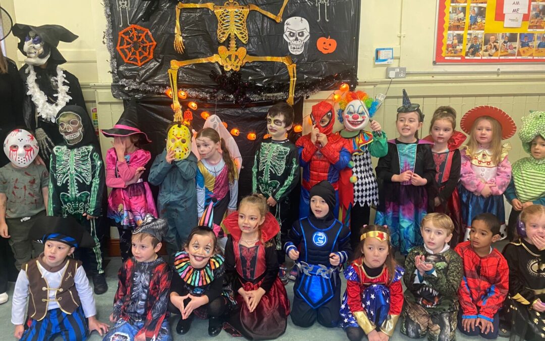 Halloween in Junior infants