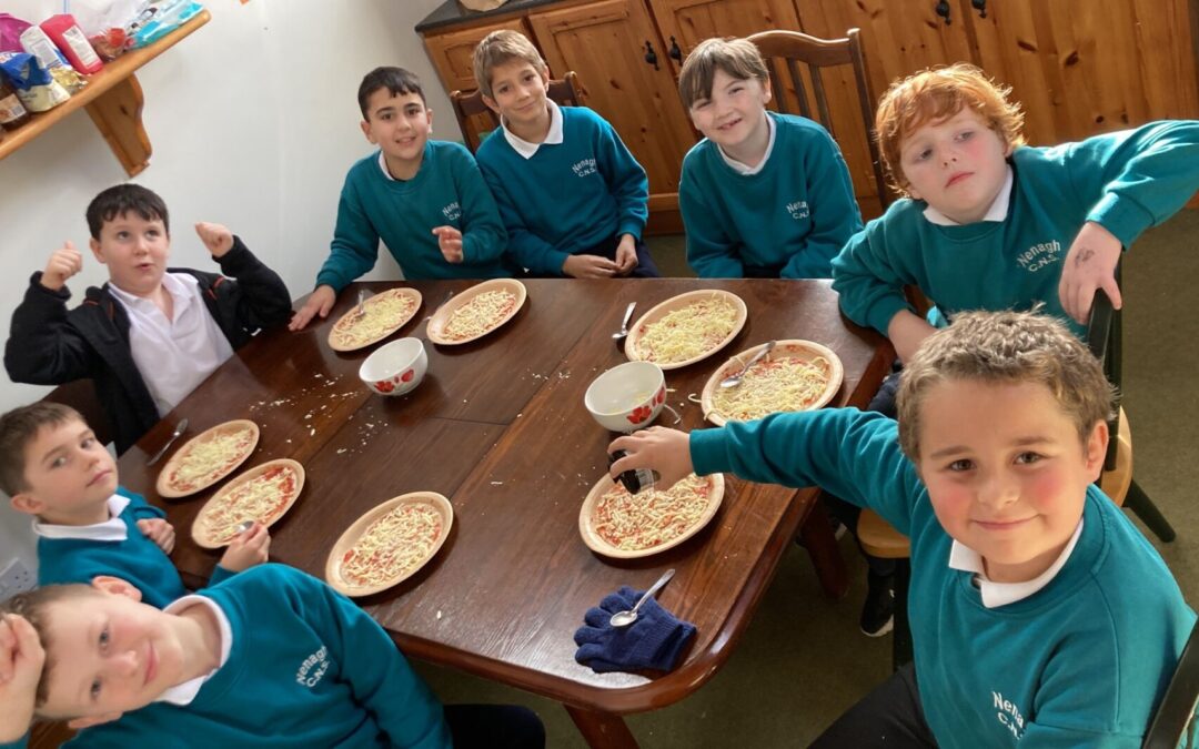 Cooking club in Second class