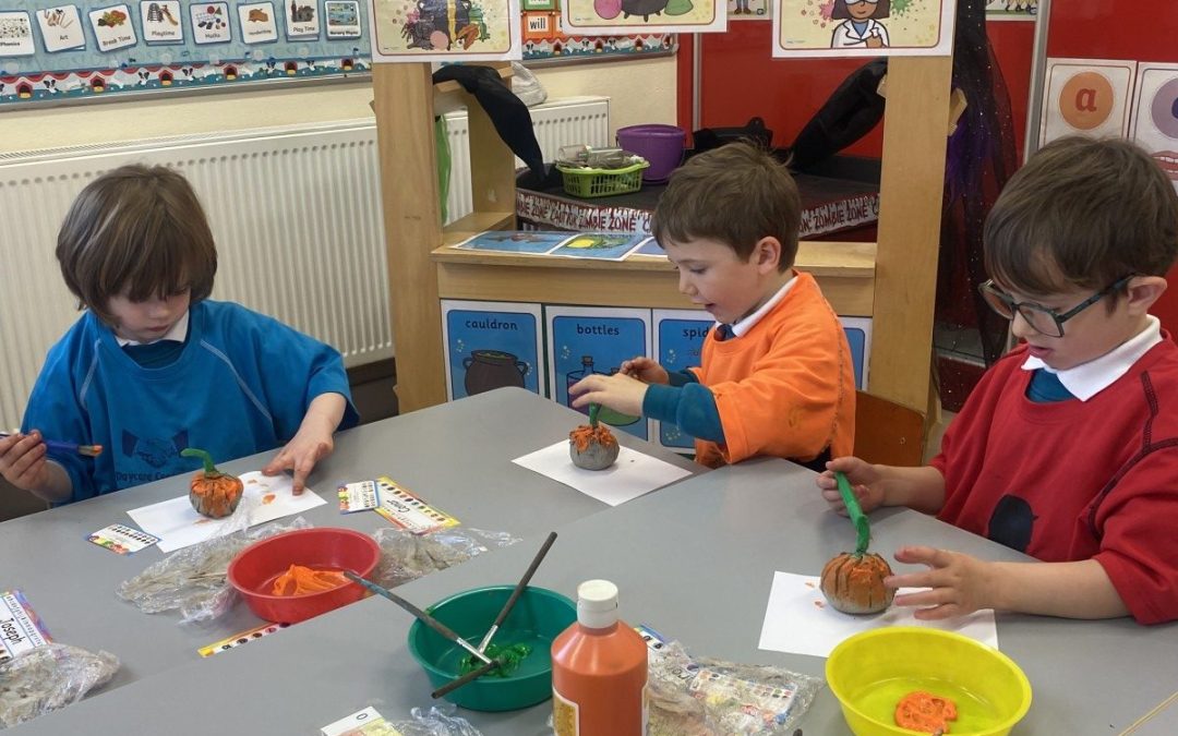 Art in Chatty Kids class