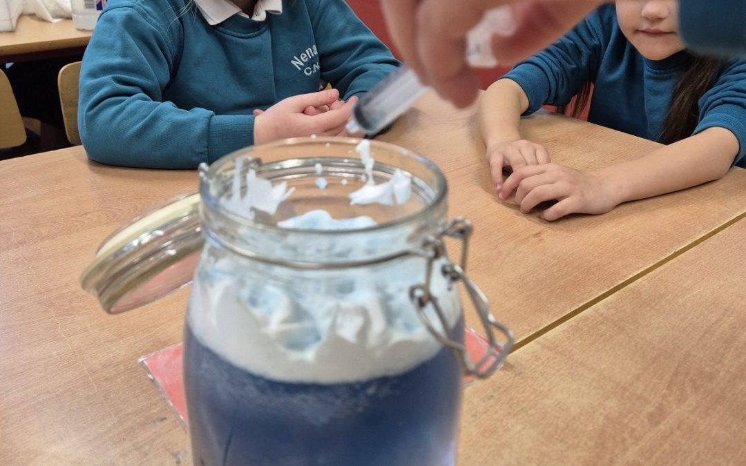 Science experiments in First class