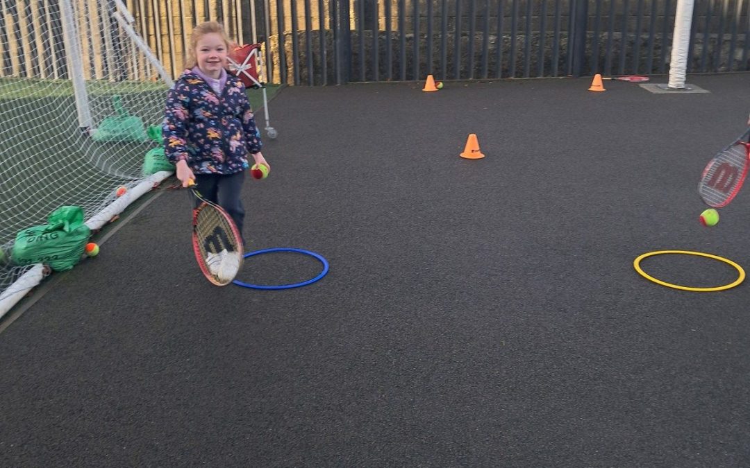 Tennis in Senior infants