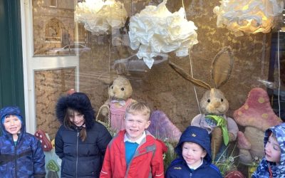 Chatty Kids class searching for St. Patrick