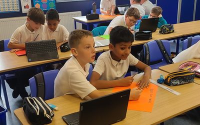 3rd Class Geography Projects using Chromebooks