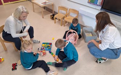 Buddy group with Chatty kids