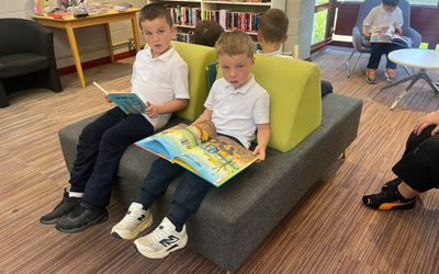 Library visit for 1st class